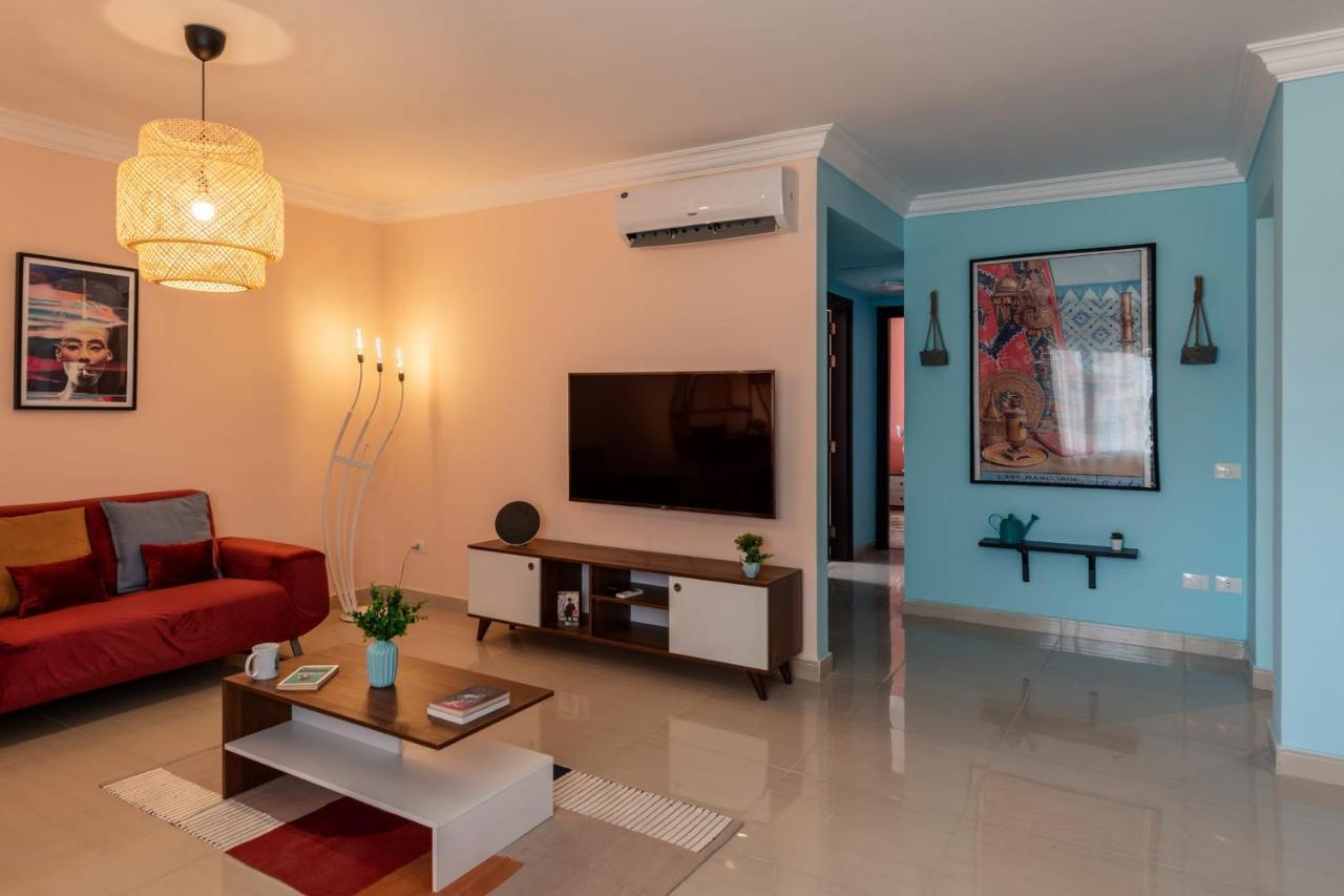 The 2Bdr Compelling Condo 5 Min To Cai Airport Cairo Exterior foto