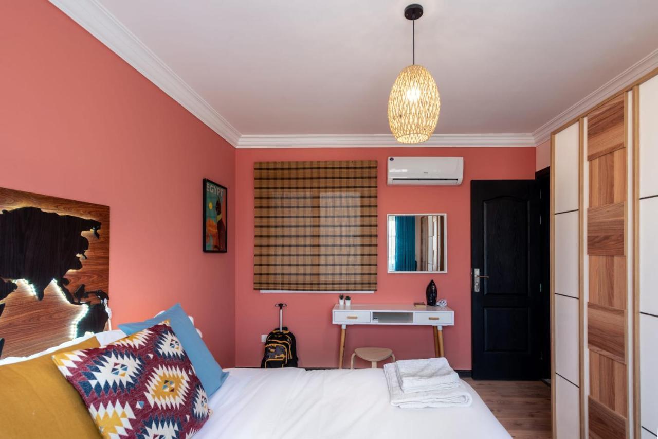 The 2Bdr Compelling Condo 5 Min To Cai Airport Cairo Exterior foto