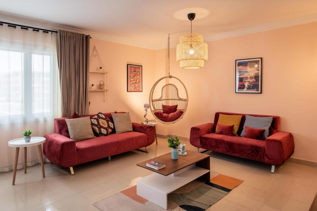 The 2Bdr Compelling Condo 5 Min To Cai Airport Cairo Exterior foto