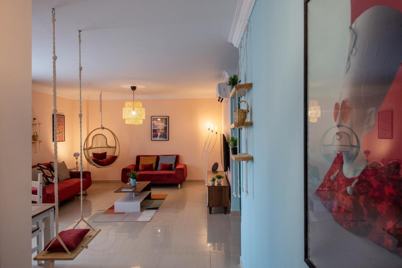 The 2Bdr Compelling Condo 5 Min To Cai Airport Cairo Exterior foto